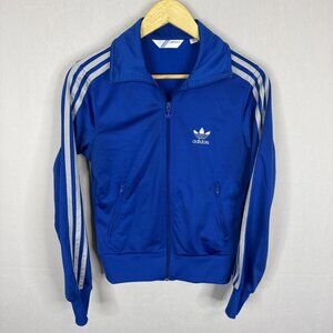 Adidas Originals Firebird Track Jacket Blue Women’s Small Trefoil